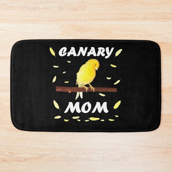 Item preview, yellow canary mum mom mum bird with feathers designed and sold by Denis Rösler.
