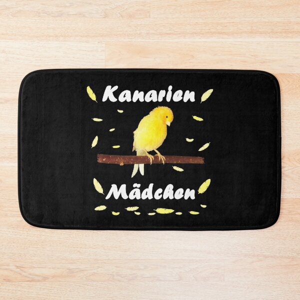 Item preview, yellow canary girl bird with feathers designed and sold by Denis Rösler.