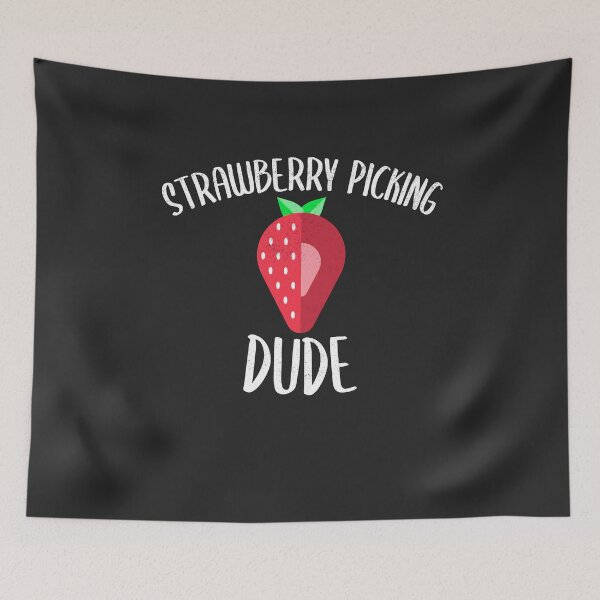 Item preview, Strawberry Picking Dude Fruit Picking Gift designed and sold by EricJP.
