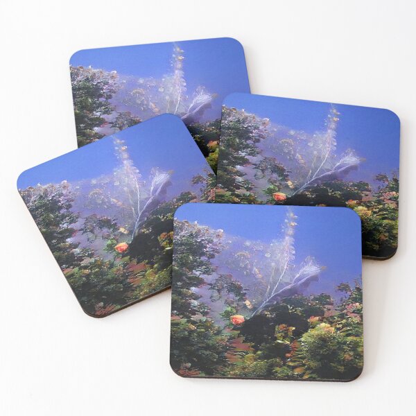 Item preview, Abstract Peaceful Cool Bio Florals designed and sold by BioDigital-Jazz.