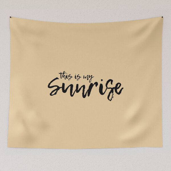 Item preview, "This Is My Sunrise" Wilbur Soot Quote (Dream SMP) designed and sold by artsydoodles.