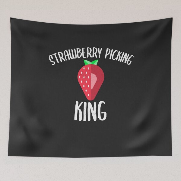 Item preview, Strawberry Picking King Fruit Picking Gift designed and sold by EricJP.