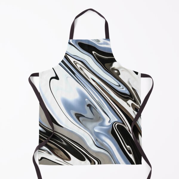 Item preview, Grey and Black Ebru Marbling Effect Abstract designed and sold by taiche.