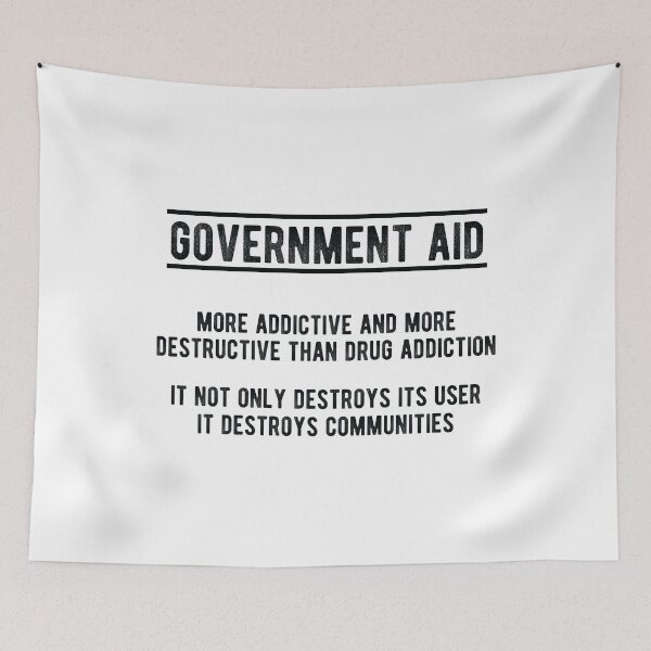 Item preview, Government Aid Unemployed Unemployment Jobless Blue Collar designed and sold by TheMattDesigns.