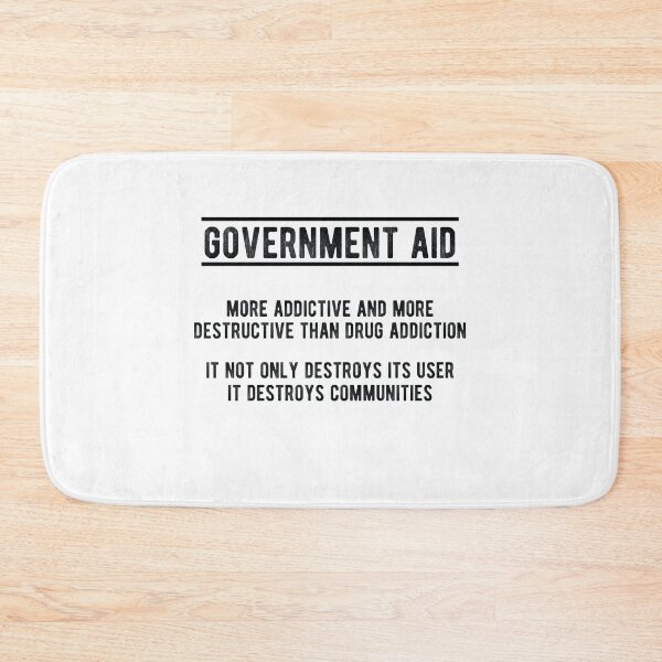 Item preview, Government Aid Unemployed Unemployment Jobless Blue Collar designed and sold by TheMattDesigns.