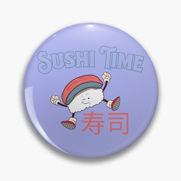 Item preview, Kawaii Cute Sushi Time T-Shirt designed and sold by Click-Like.