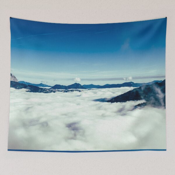 Item preview, Blue Sky Clouds Mountains Peaks Summit  designed and sold by DanielCarvalho2.
