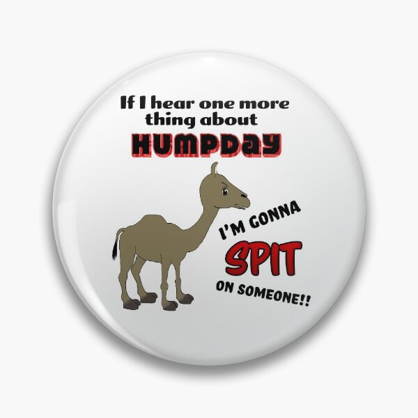 Item preview, Humorous humpday quote with camel designed and sold by With My Hands By K.