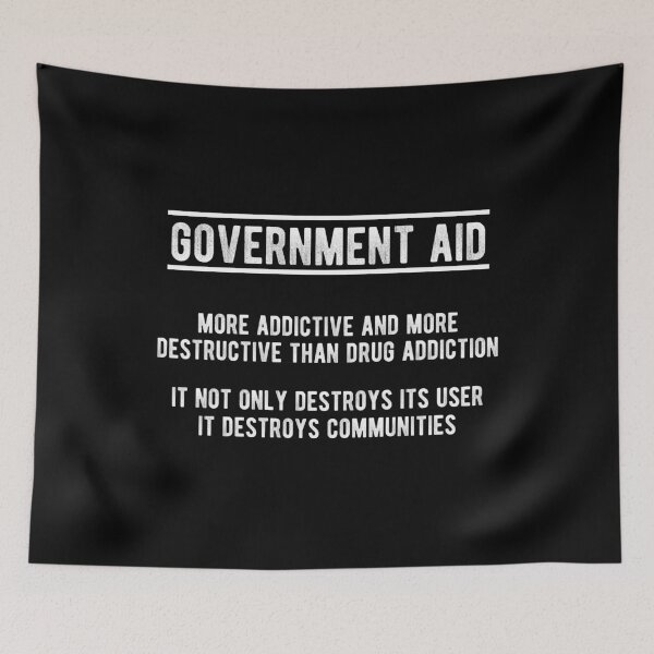 Item preview, Government Aid Unemployed Unemployment Jobless Blue Collar designed and sold by TheMattDesigns.
