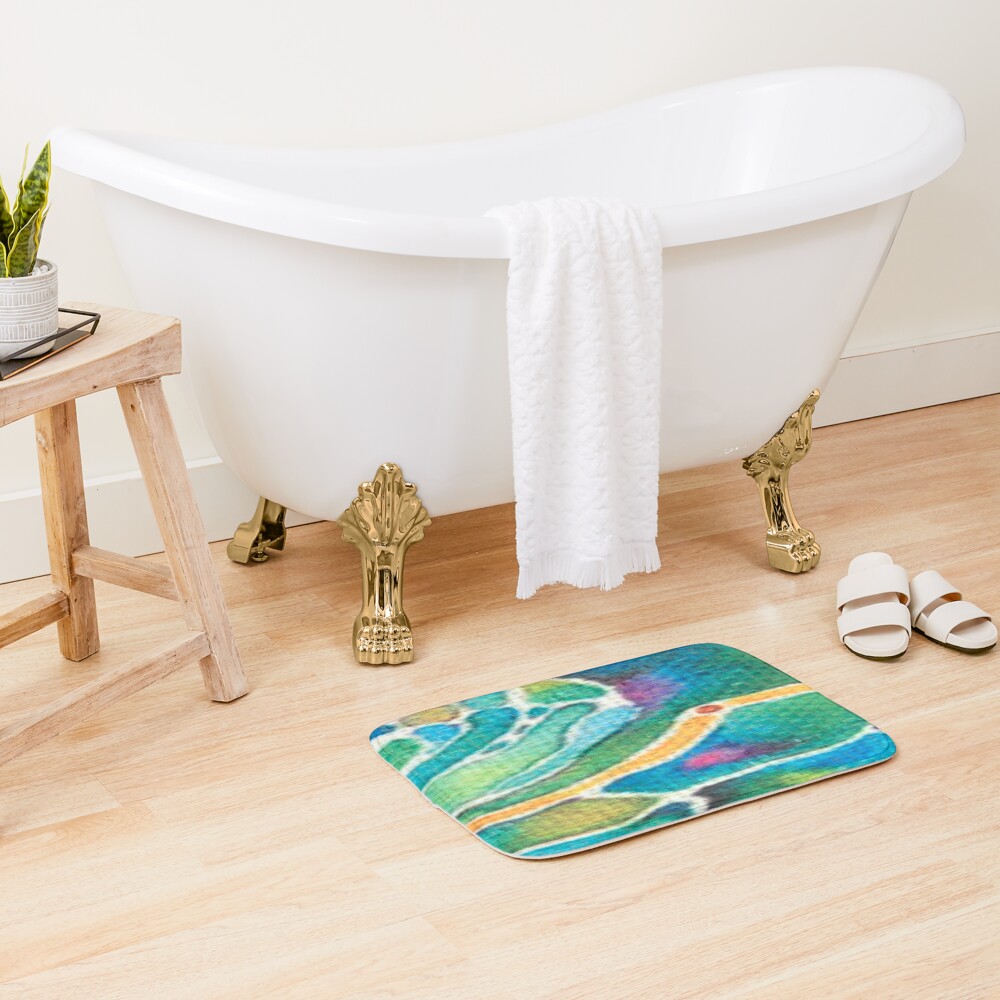 Item preview, Bath Mat designed and sold by JustLagoons.
