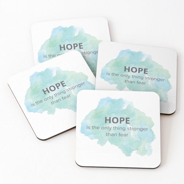 Item preview, Hope is the only thing stronger than fear designed and sold by idstori.