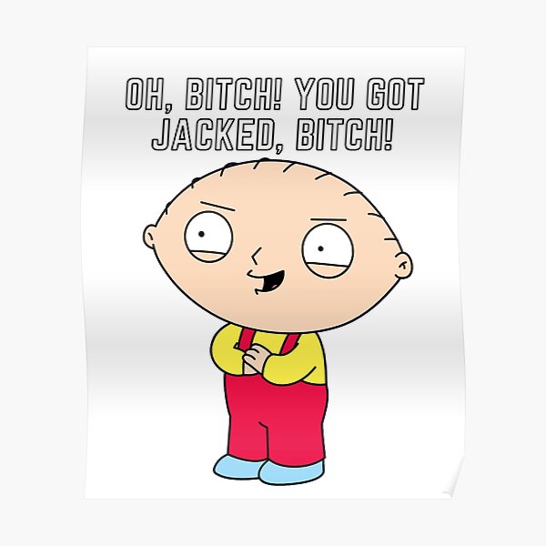 Wandbilder Stewie Griffin Redbubble