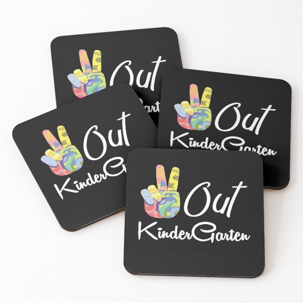 Item preview, Peace Out Kindergarten -Last Day of School Kindergarten Grad designed and sold by TheMattDesigns.