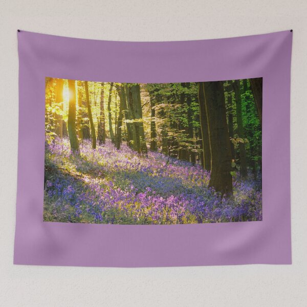 Item preview, Sunrise Bluebell Wood designed and sold by Alisonchambers2.