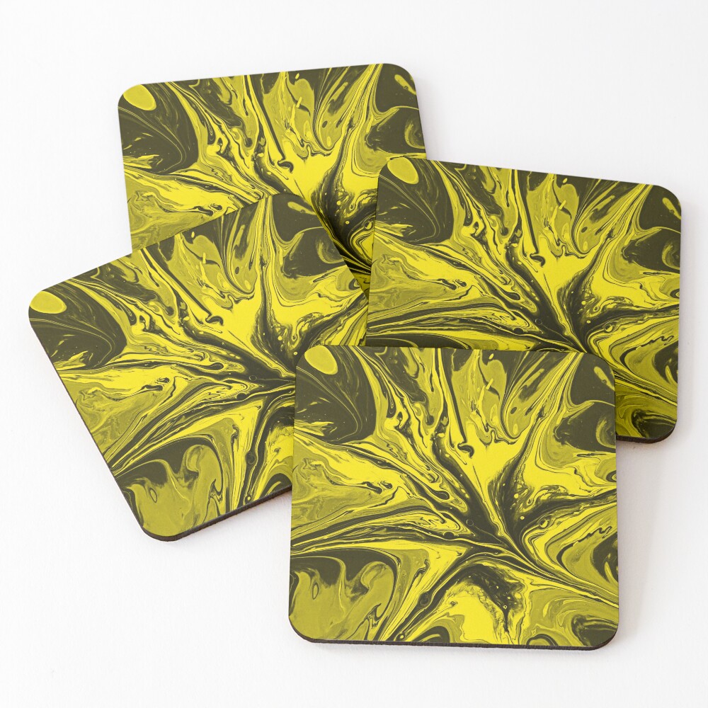 Aperçu de l'œuvre Dessous de verre (lot de 4) créée et vendue par Patternsonly.
