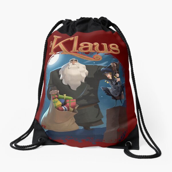 Klaus (Klaus and Jesper) Drawstring Bag