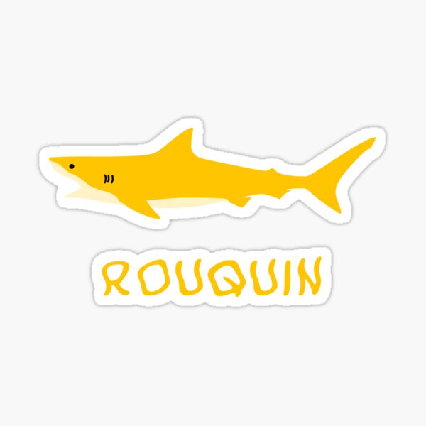 Aperçu de l'œuvre ROUQUIN (requin, roux, orange) créée et vendue par francoisville.