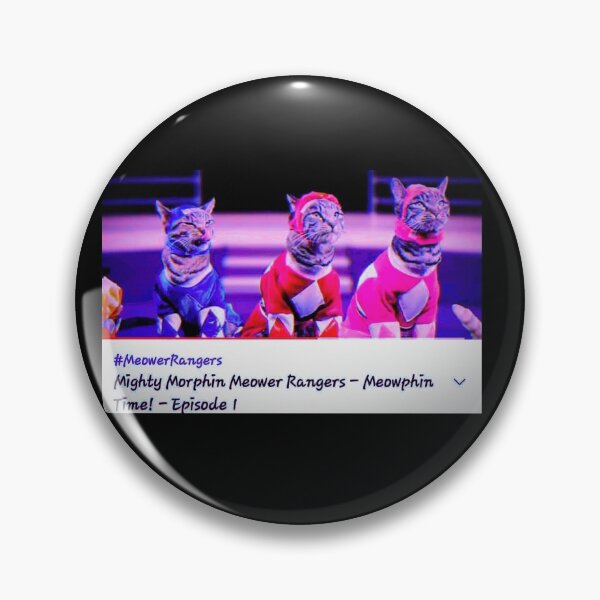 Aperçu de l'œuvre le puissant Morphin meower rangers meowphin time créée et vendue par Jonahsdesigns.