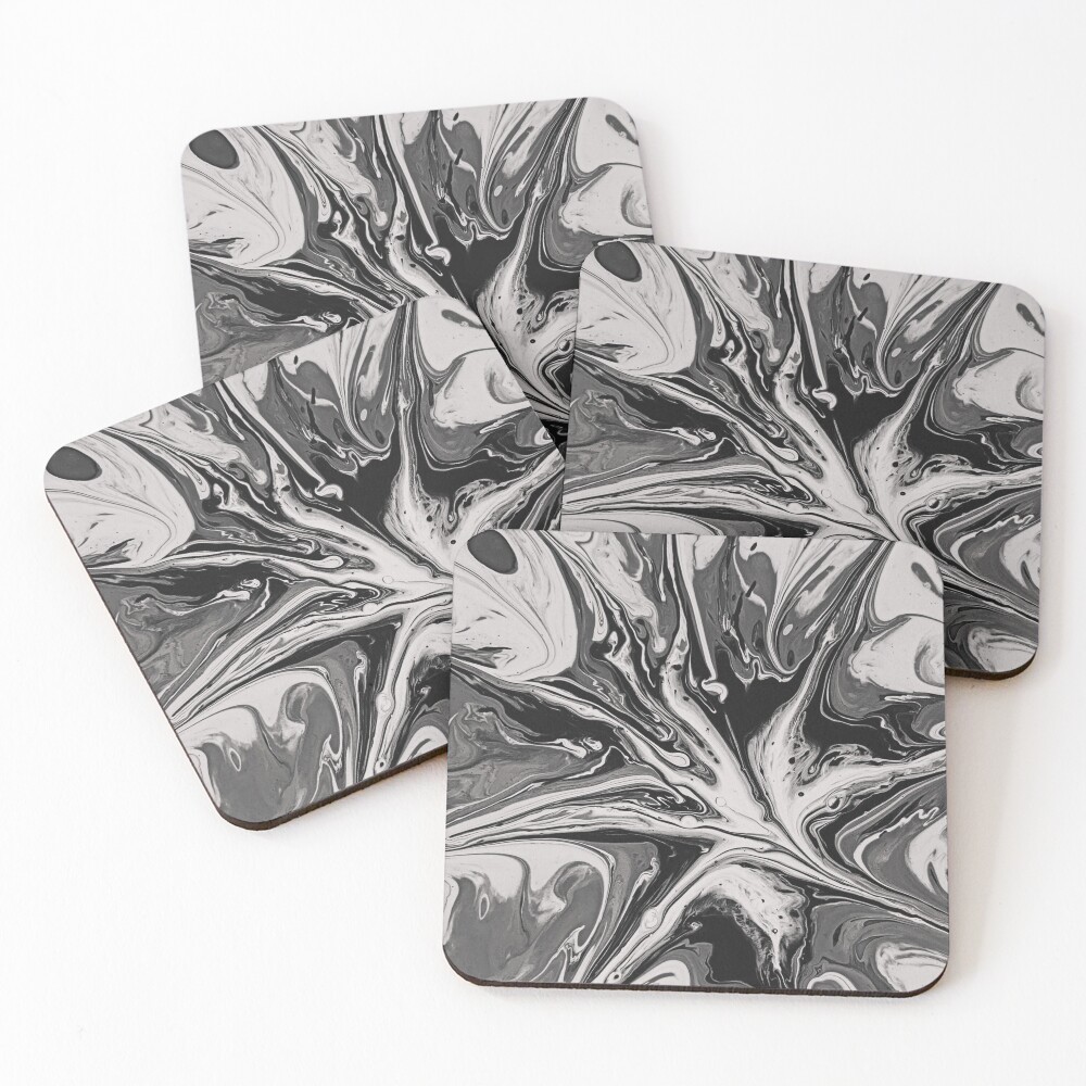 Aperçu de l'œuvre Dessous de verre (lot de 4) créée et vendue par Patternsonly.