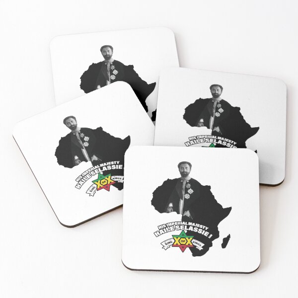 Item preview, His Imperial Majesty Haile Selassie African Map designed and sold by RastaMerch.
