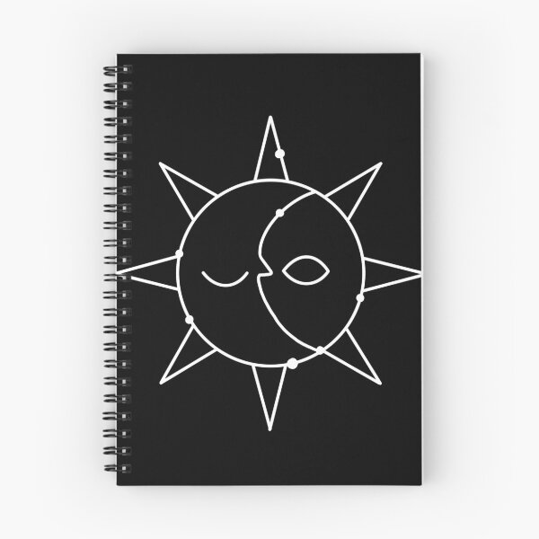 Item preview, black and white conan gray astronomy sun and moon designed and sold by Diygurugirl.