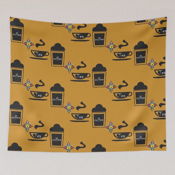 Item preview, Tea vs Coffee vote designed and sold by Anamika Mehta.