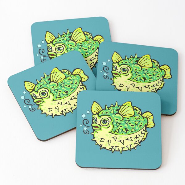 Item preview, pufferfish  designed and sold by sandpiperstudio.