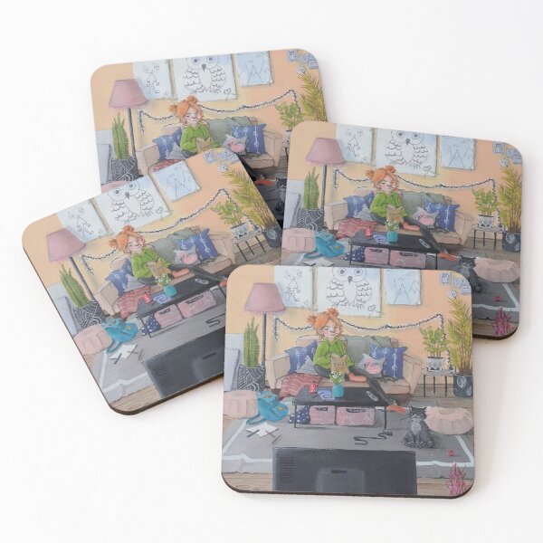 Item preview, Cozy Illustration designed and sold by Olaru Denisa-Andreea.