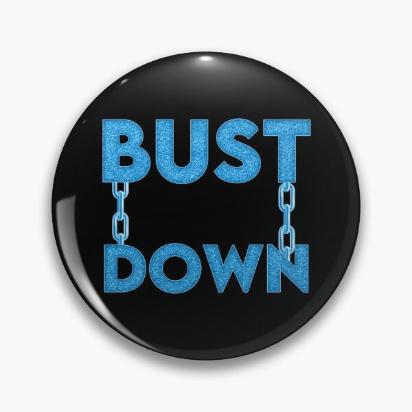 Item preview, Bust Down Blue Metal Chain Gift designed and sold by TTFMerch.