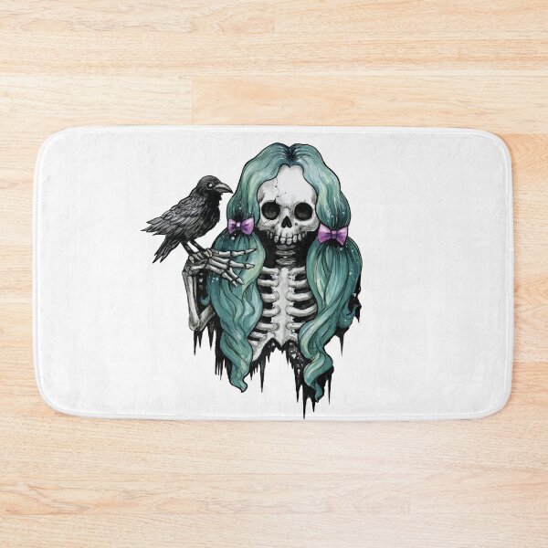 Item preview, Nevermore Skully Fiend designed and sold by DianaLevinArt.