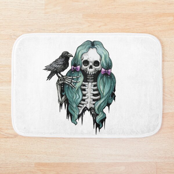 Item preview, Nevermore Skully Fiend designed and sold by DianaLevinArt.