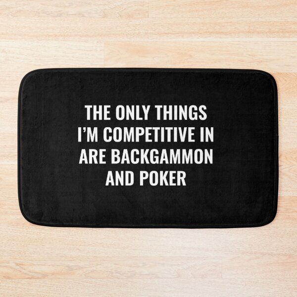 Item preview, Backgammon Poker Player Board Game Funny Gift designed and sold by CuteDesigns1.