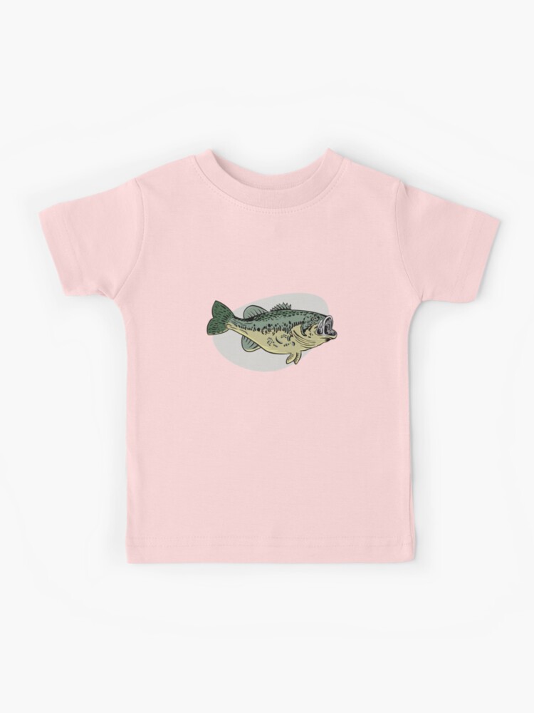 Perch Fish Fishing Children's Kids T Shirt