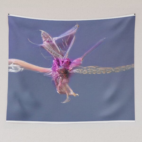 Item preview, Delicate Ethereal Bio Flower designed and sold by BioDigital-Jazz.