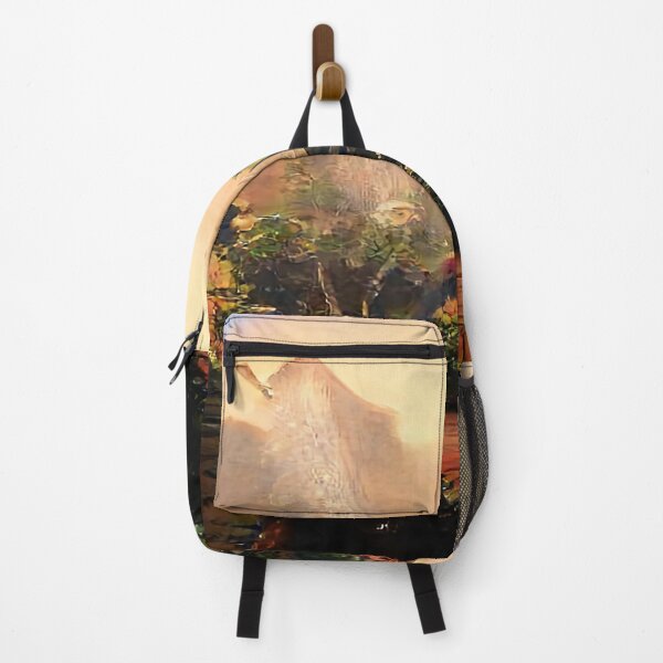 Item preview, Solarpunk Abstract Warm Sunset designed and sold by BioDigital-Jazz.