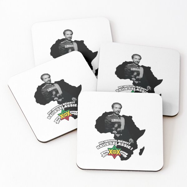 Item preview, His Imperial Majesty Haile Selassie African Map designed and sold by RastaMerch.