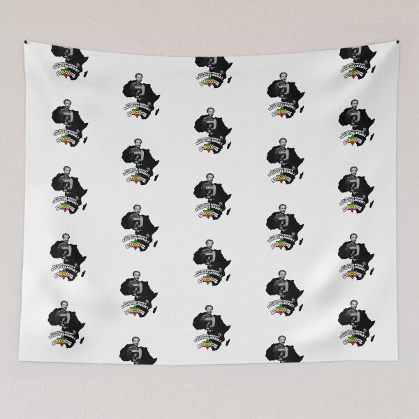 Item preview, His Imperial Majesty Haile Selassie African Map designed and sold by RastaMerch.