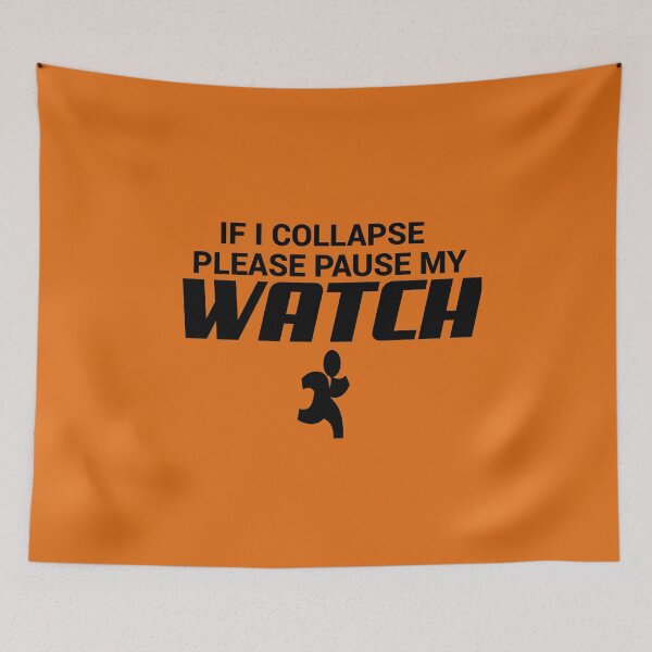 Item preview, if i collapse please pause my watch designed and sold by valantinou.