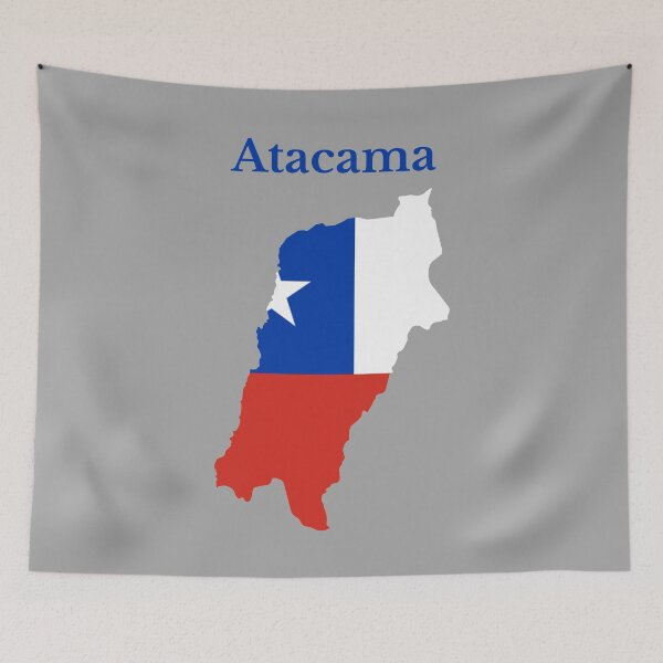 Item preview, Atacama Region Map, Chile. designed and sold by marosharaf.