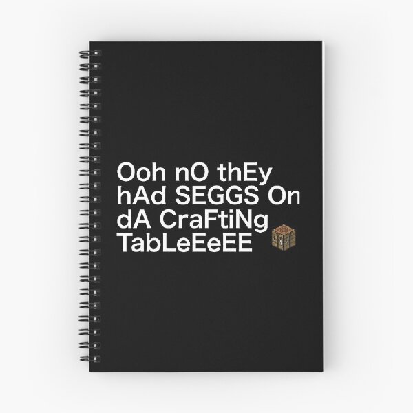 Item preview, Ooh nO thEy hAd SEGGS On dA CraFtiNg TabLeEeEE - WHITE FONT designed and sold by despair-.
