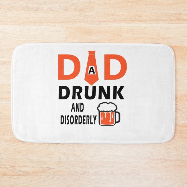 Item preview, Fuuny father’s day DAD DRUNK AND DISORDERLY ,gift idea for dad,daddy,papa,grandpa,husbantt designed and sold by Mac Store.