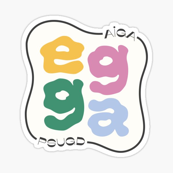 Egga Logo Sticker