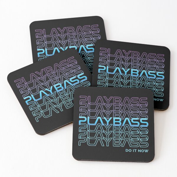 Item preview, Play Bass Do It Now Repeated Text designed and sold by nightsworthy.