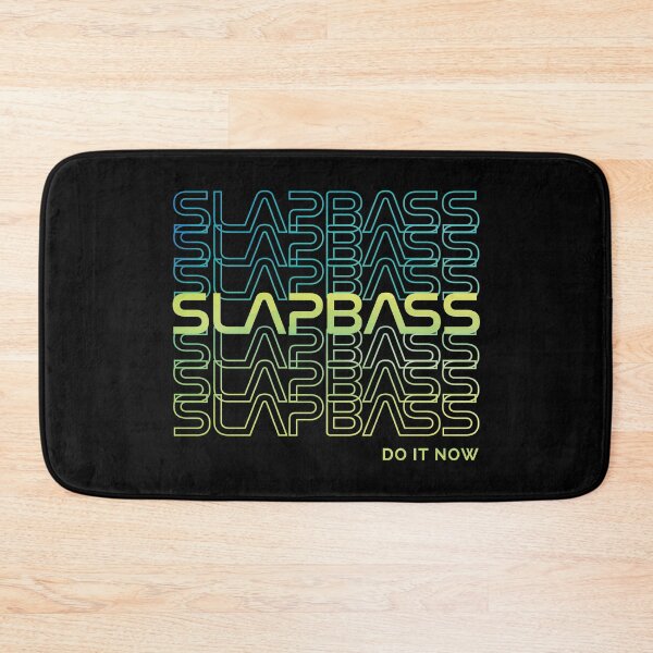 Aperçu de l'œuvre Slap Bass Do It Now Texte répété créée et vendue par nightsworthy.
