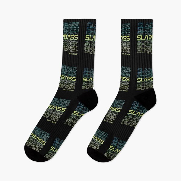 Item preview, Slap Bass Do It Now Repeated Text designed and sold by nightsworthy.