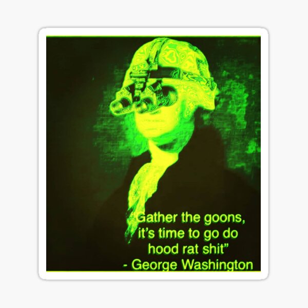 George Goonington Sticker