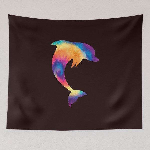 Item preview, Tie Dye Dolphin Summer Dolphin designed and sold by Joanna-78.