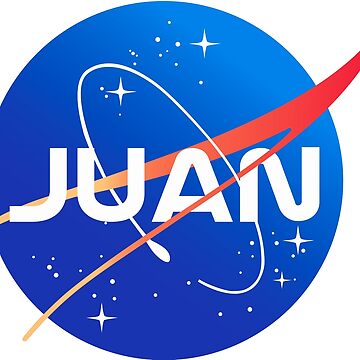 Pegatina for Sale con la obra «Nombre personalizado logotipo de la NASA -  Marca» de SappEContent