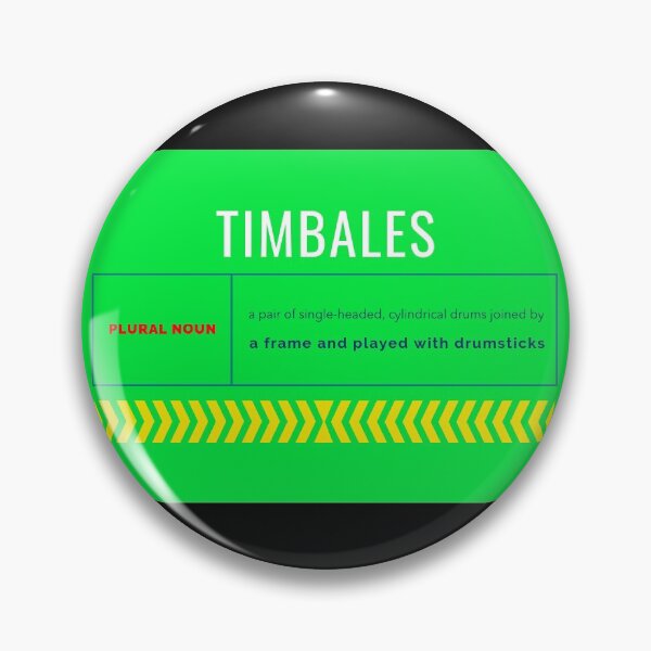 Item preview, Timbales Drums Vintage Classic Colorful - Green designed and sold by Jimmy-Asawa.