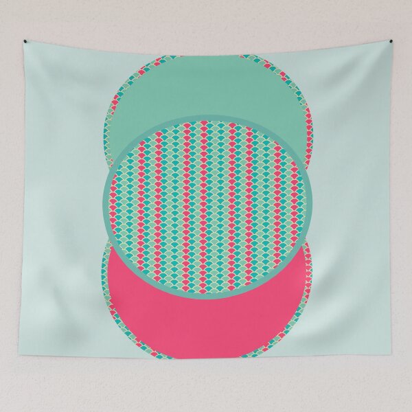 Item preview, 3 Geometric Circles with Shell Pattern  designed and sold by BilgePaksoylu.